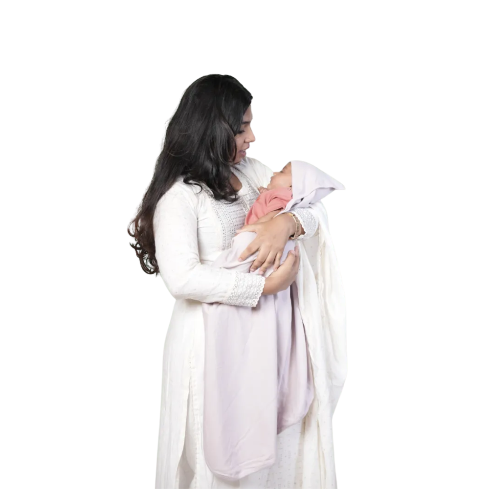 BABBLE NEWBORN SWADDLE - EarthBased