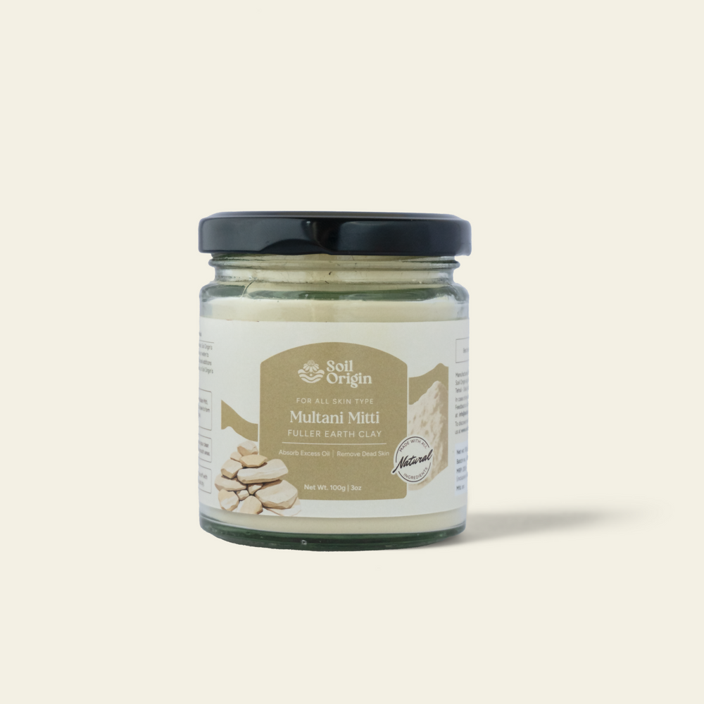 Multani Mitti Powder (Fuller Earth) | Pack of 3 - EarthBased