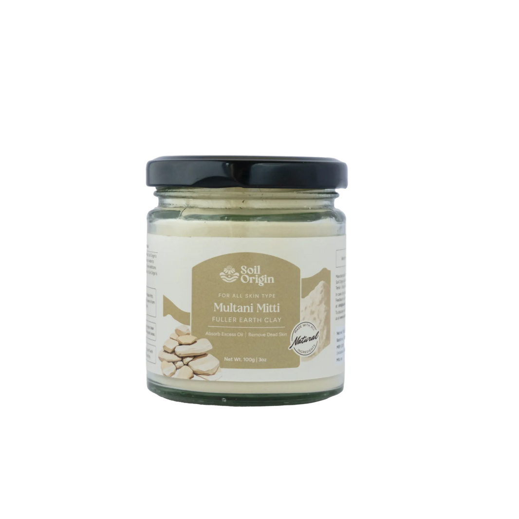 Multani Mitti Powder (Fuller Earth) | Pack of 3 - EarthBased