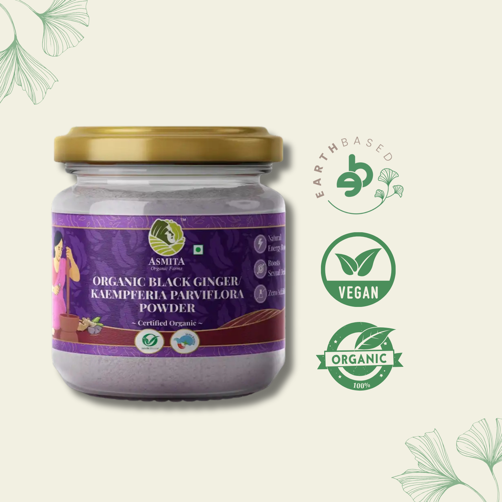 Organic Black Ginger Powder - EarthBased