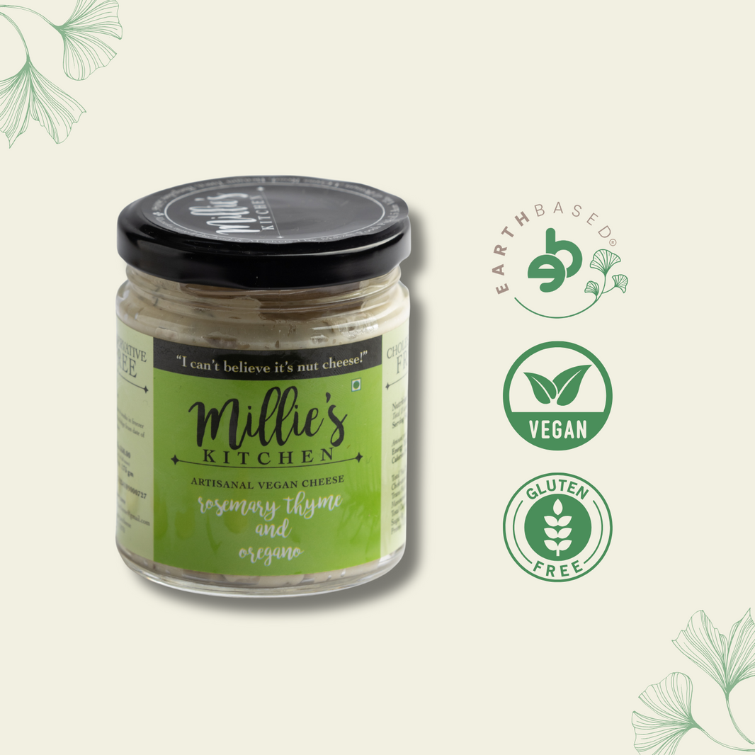 Rosemary Thyme and Oregano | Millie's Vegan Cheese - EarthBased