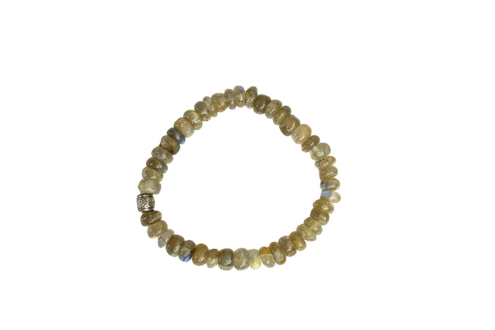 Original Labradorite Bracelet For Stress, Anxiety, Pain And Negative Energy - EarthBased