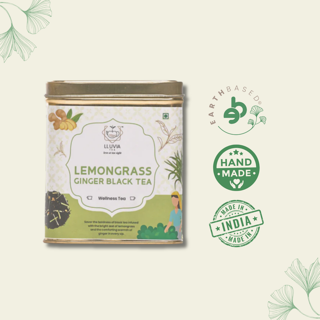 Lemongrass Ginger Black Tea by Lluvia Tea - EarthBased