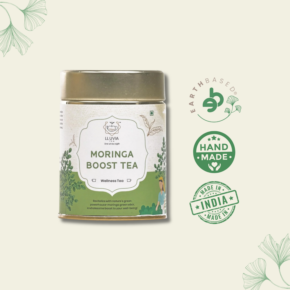 Moringa Boost Tea by Lluvia Tea - EarthBased