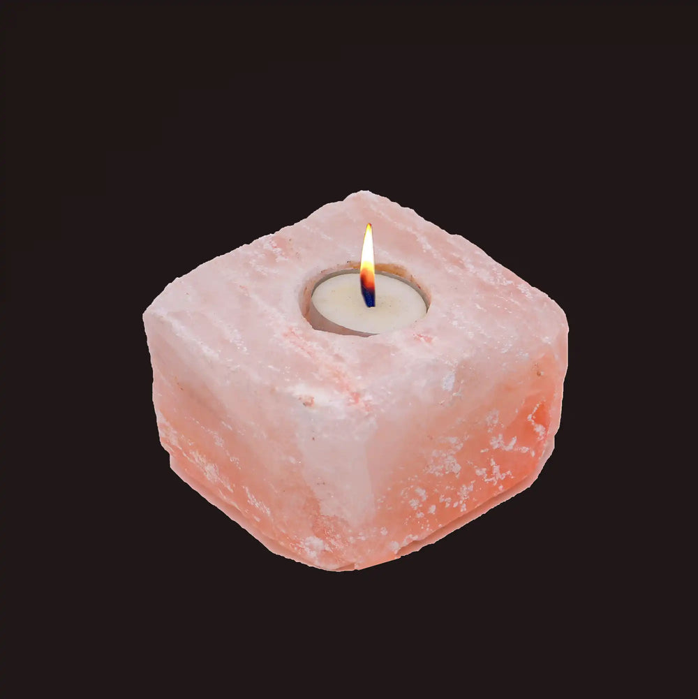 Himalayan Salt Candle Holder - EarthBased
