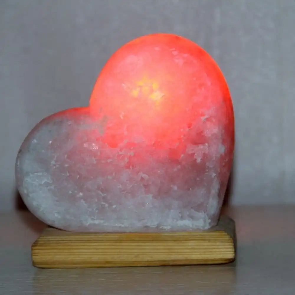 Heart Shape Himalayan Salt Lamp - EarthBased