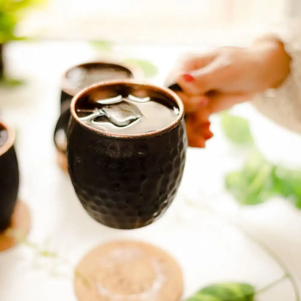 Antique Black Copper Mug - EarthBased