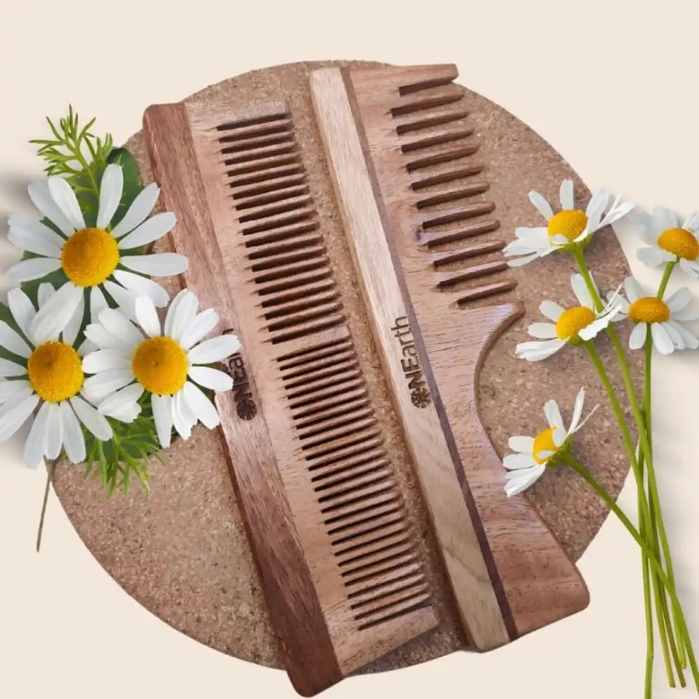 Handle Comb+ 2 in 1 comb - EarthBased