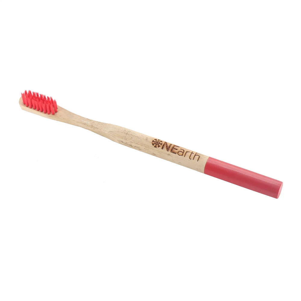 Bamboo Round Handle Toothbrush - EarthBased