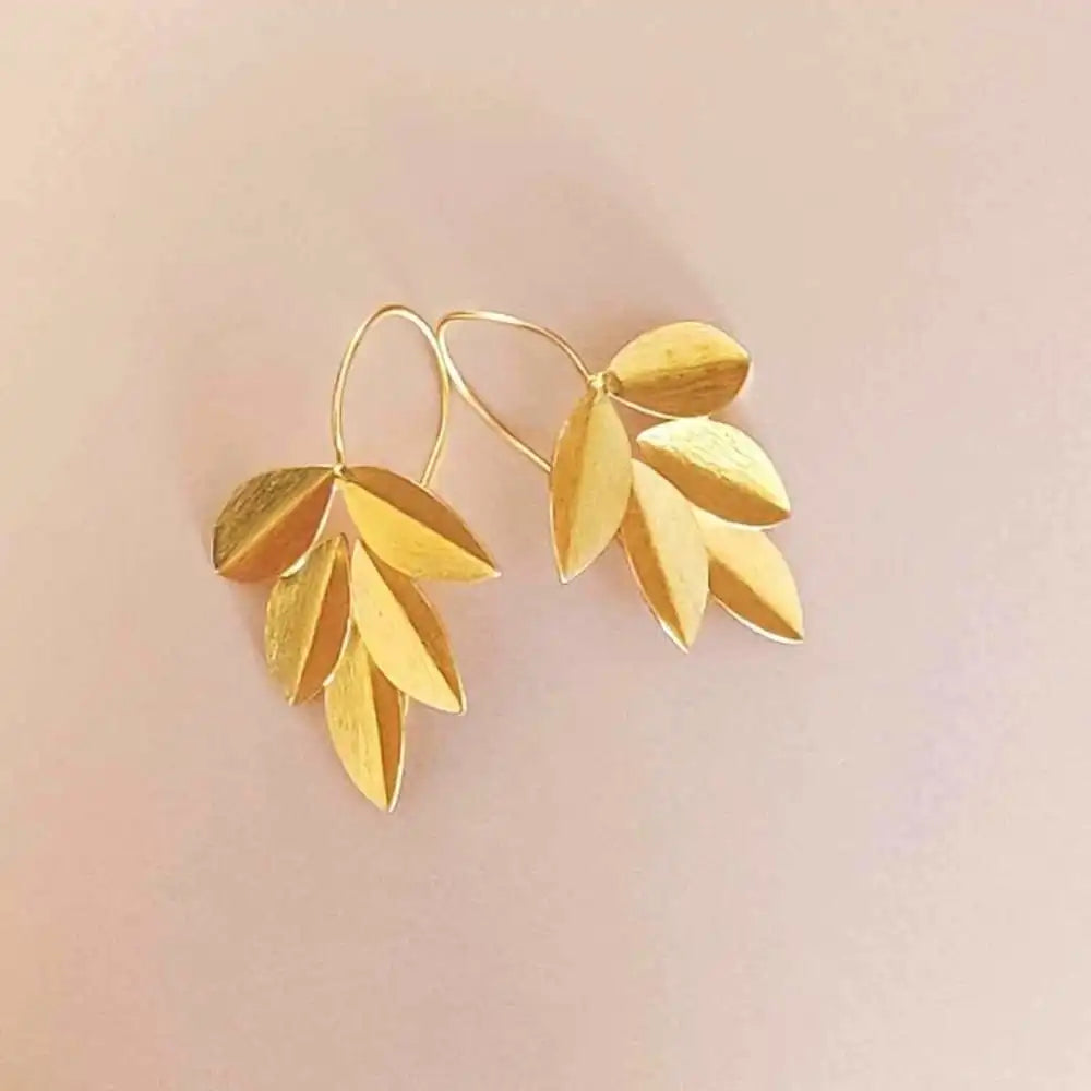 Earrings Set - Coconut Leaves - EarthBased