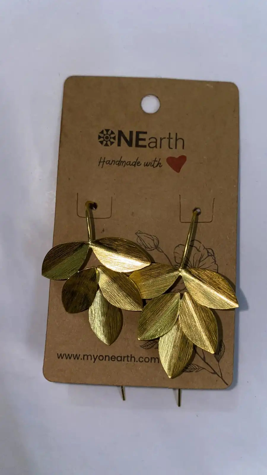 Leaves - Metal Earrings - EarthBased