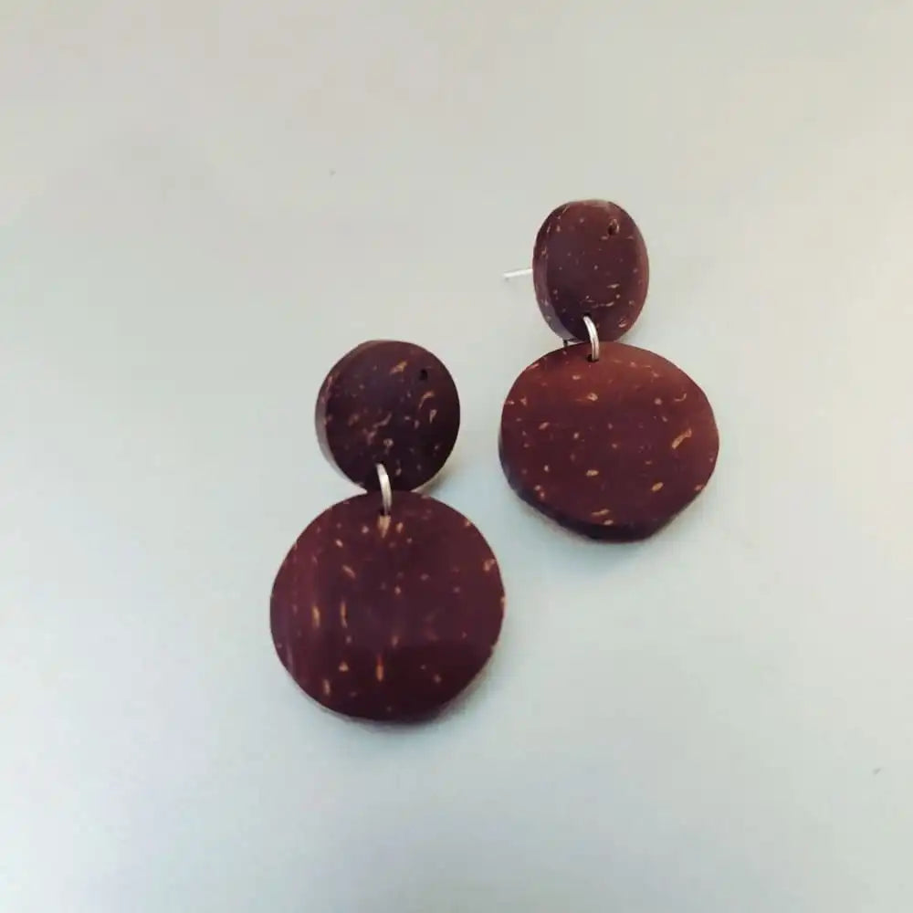 Coconut Shell Earrings by ONEarth - EarthBased