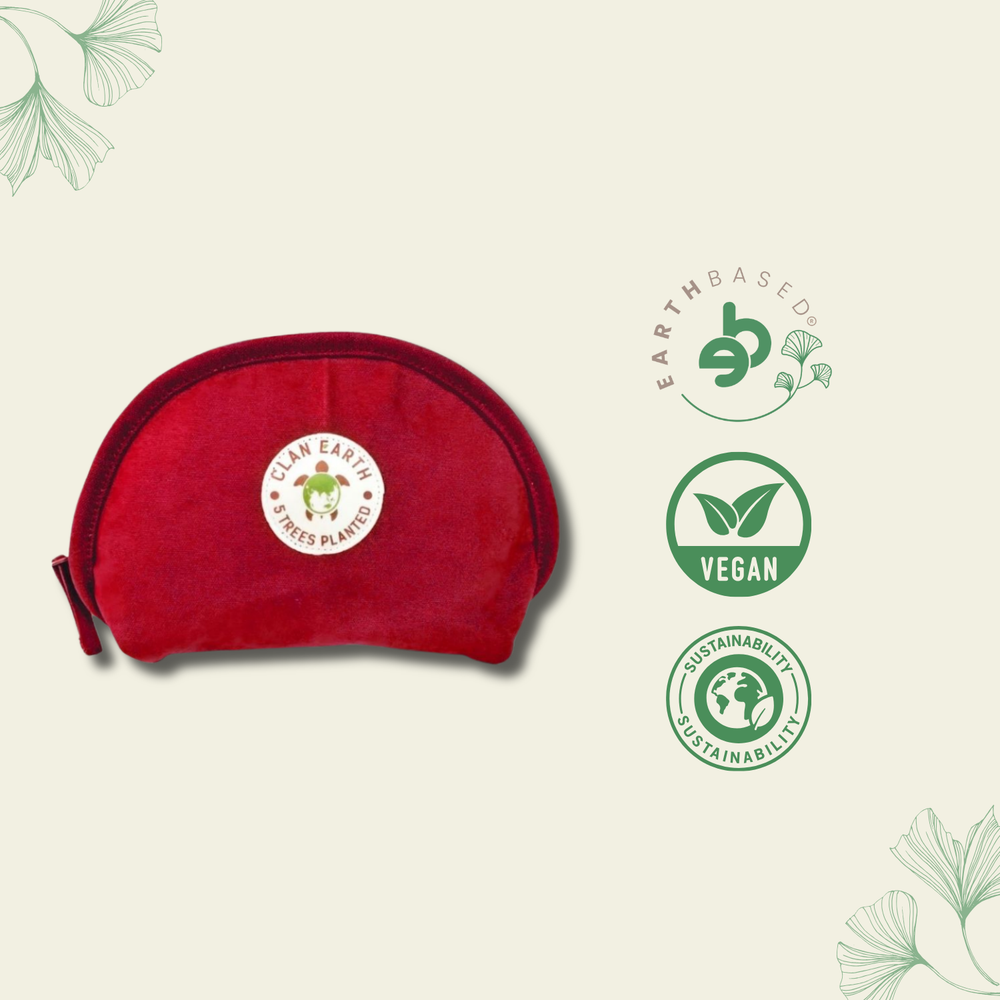 Clan Earth Pika Pouch - Cherry Red - EarthBased
