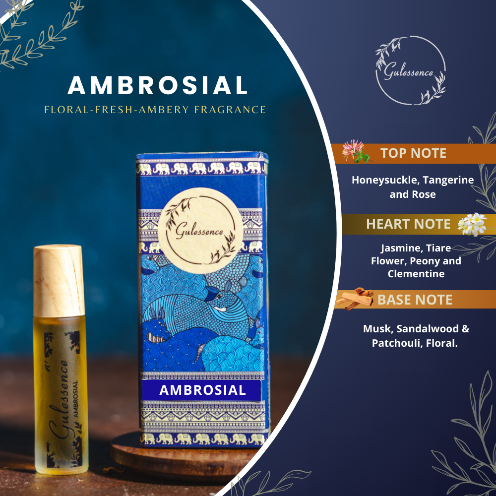 Ambrosial | Roll-On Attar | Gulessence - Gulessence