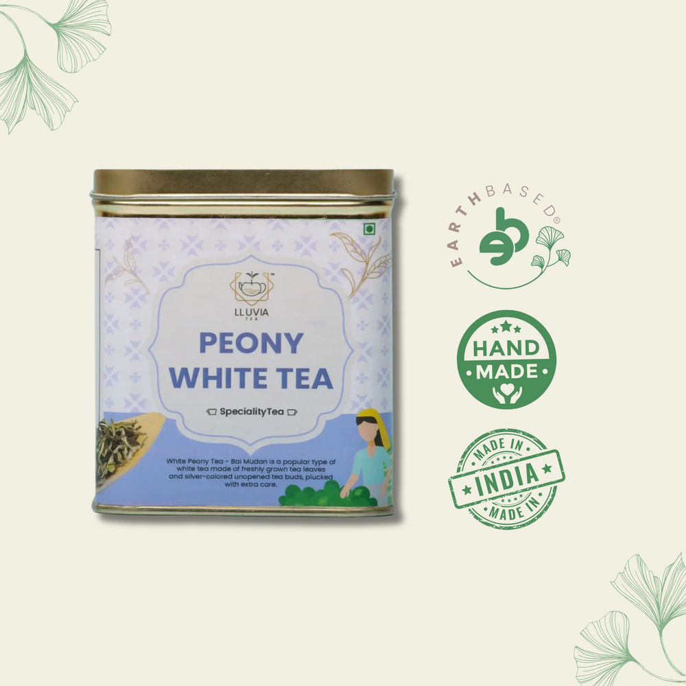 Peony White Tea by Lluvia Tea - EarthBased