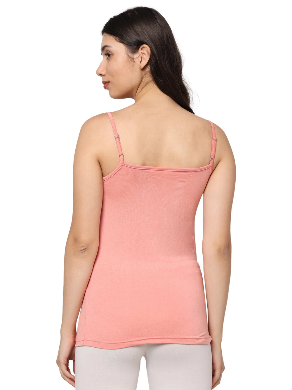Bamboo Fabric Peach Camisole – Soft, Breathable, Eco-Friendly, and Stylish for All-Day Comfort and Elegance - EarthBased