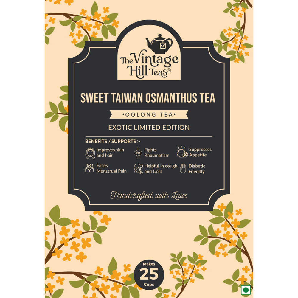 Sweet Taiwan Osmanthus Caffeine -free tea - EarthBased