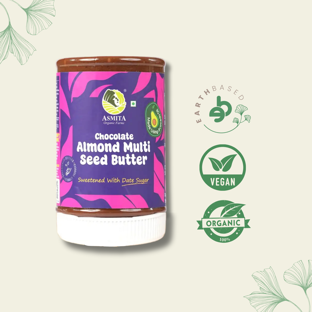 Almond Multiseed Chocolate Butter - EarthBased
