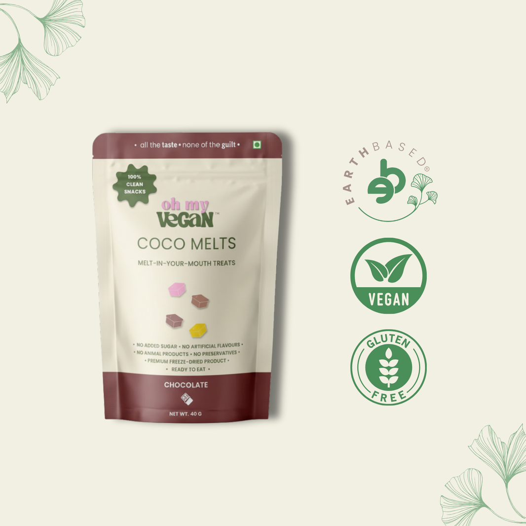 Oh My Vegan | Chocolate Coco Melts - EarthBased