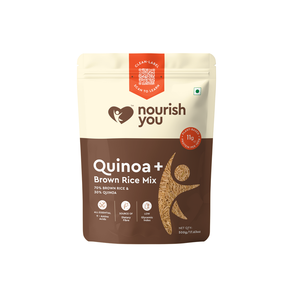 Nourish You quinoa with brown rice mix, 2 x 500g – image 2