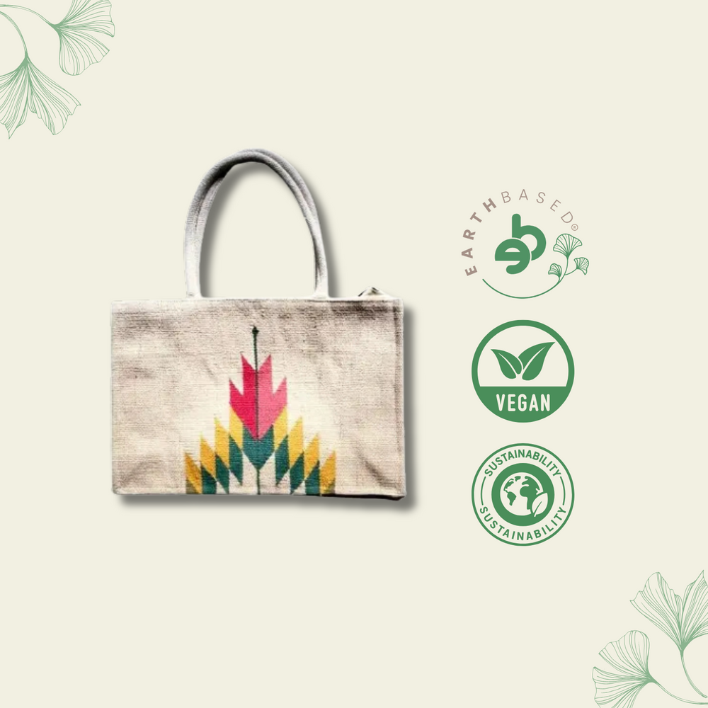 CRAFTINENCE Hand Bags for Women Bags for Women Boho Sutra Tulip tote handbags for women-handbags - EarthBased