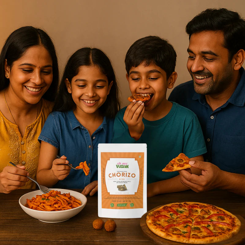 Oh My Vegan | Chorizo Style Bites – Portuguese Spice Blend - EarthBased