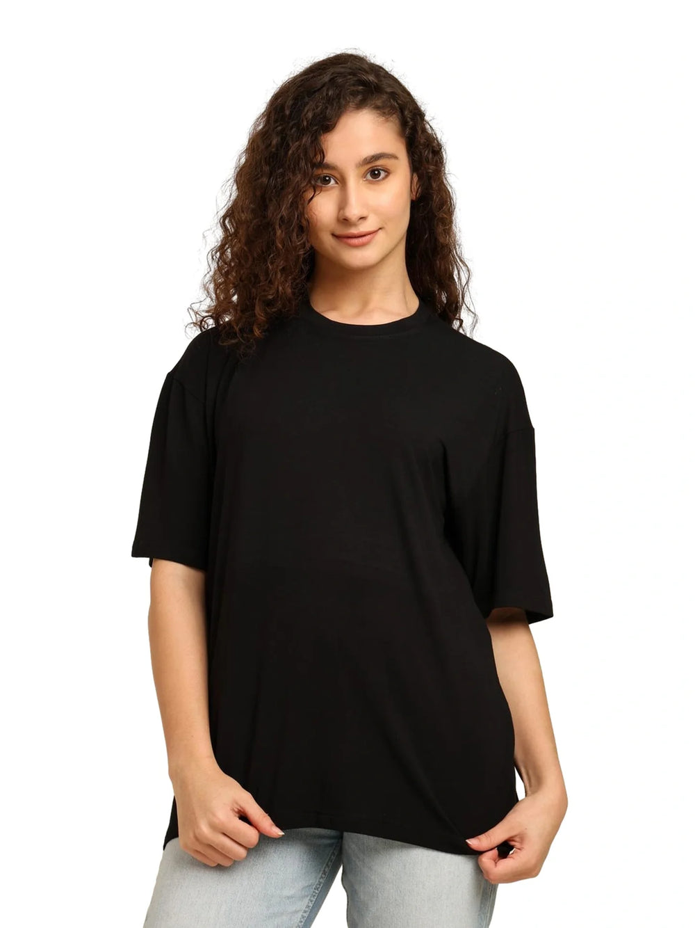 Women Oversized Bamboo T-Shirt – Soft, Breathable & Sustainable - EarthBased