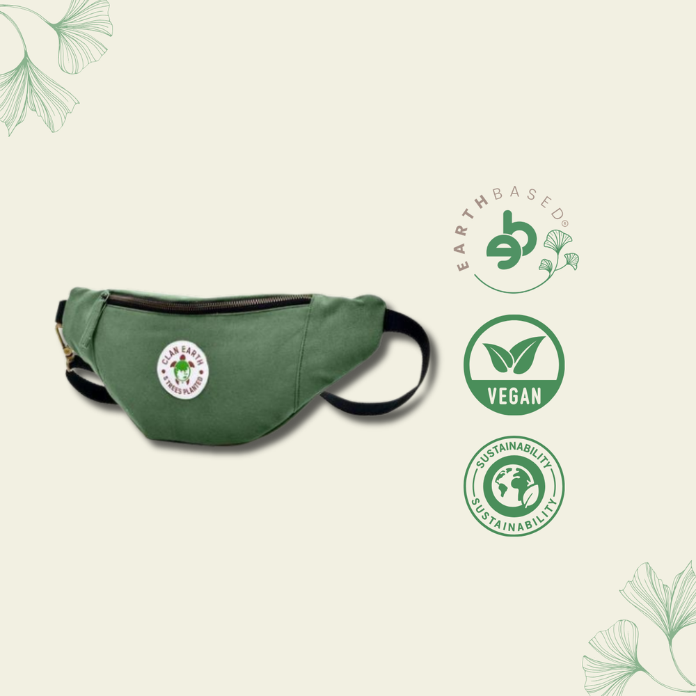 Clan Earth Swift Fox Sling - Olive Green - EarthBased