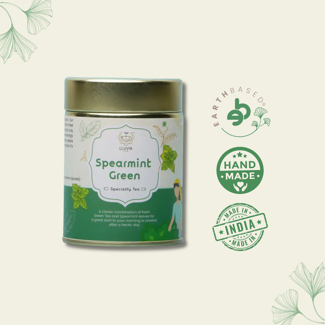 Spearmint Green Tea - EarthBased