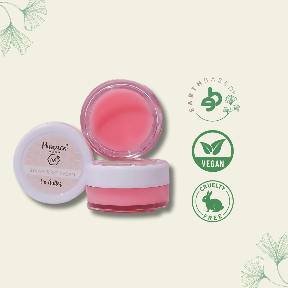 STRAWBERRY- Lip Butter - EarthBased