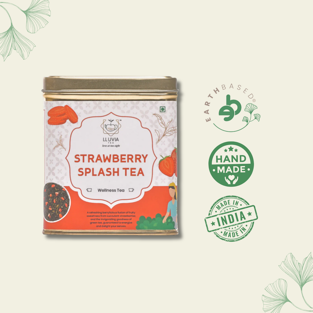 Strawberry Splash Tea by Lluvia Tea - EarthBased