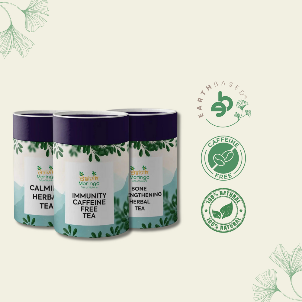 Daivik Triple Tea Bliss | Daivik Moringa - EarthBased