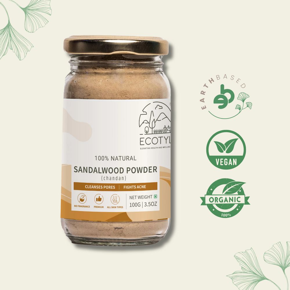 Natural Sandalwood Powder | Ecotyl - EarthBased