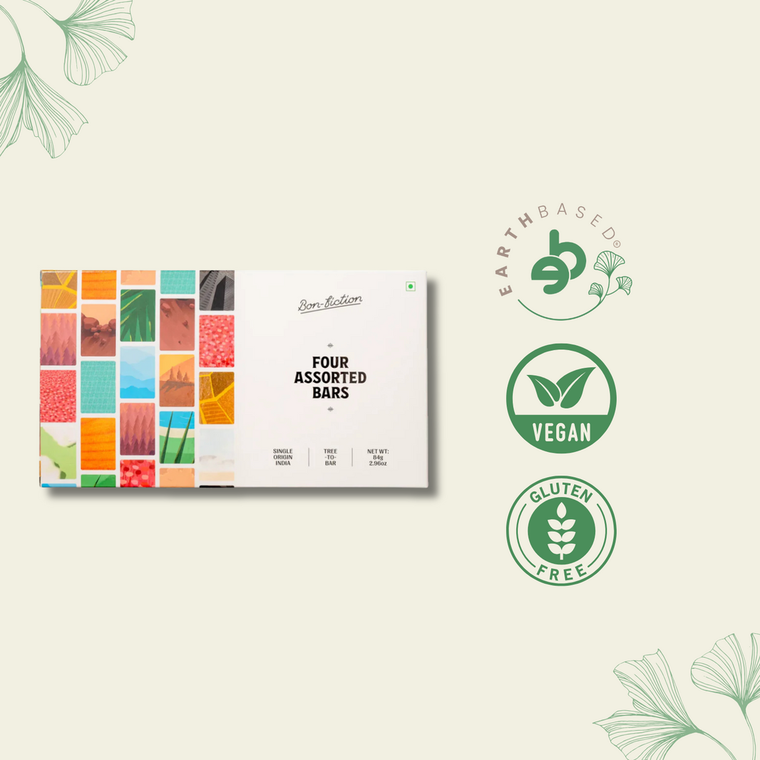 4 Assorted retail pack | Bon Fiction - EarthBased
