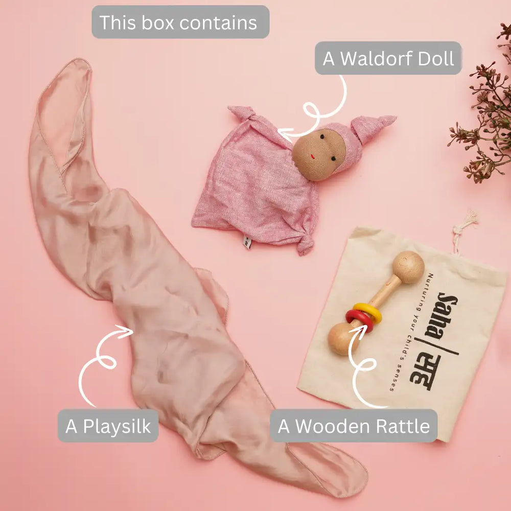 Treasure Trove 1.0 - A collection of Open-ended toys for 2 months+ babies - EarthBased