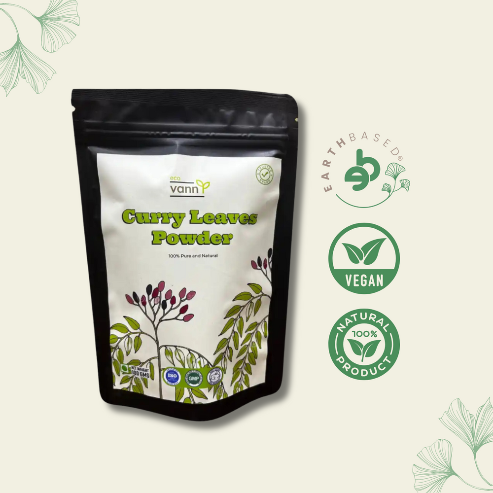 Eco Vann Curry Leaf Powder | Pack of 6 - EarthBased