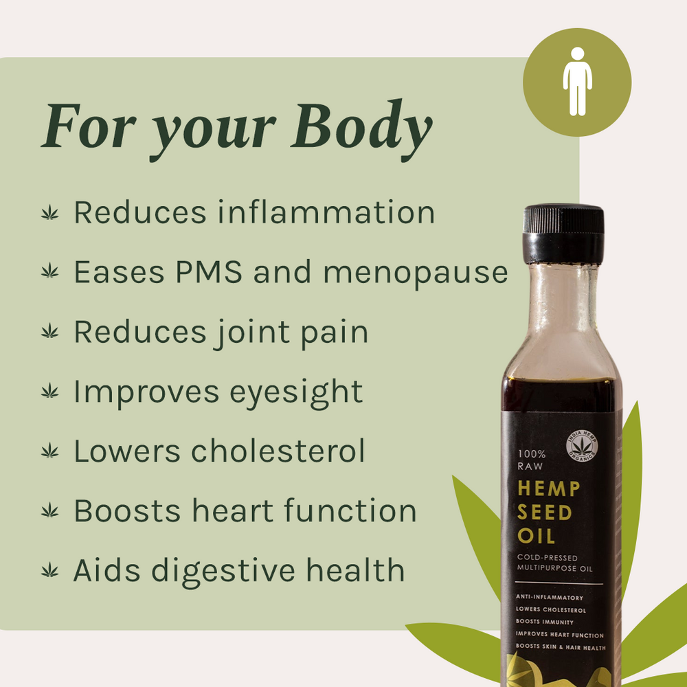 HEMP SEED OIL - EarthBased