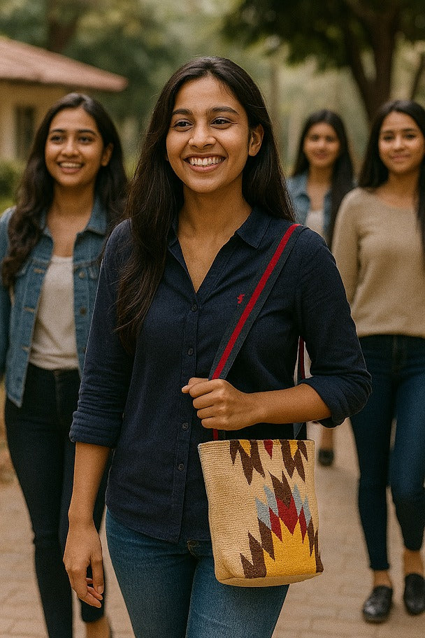 CRAFTINENCE Nomad Wanderlust Sling Bag - Desert - Bag for women-handbags for women - EarthBased