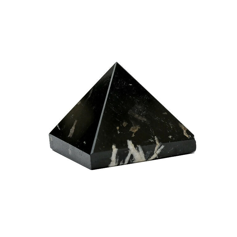 Real Black Tourmaline Prism For Protection From Negative Energies - EarthBased