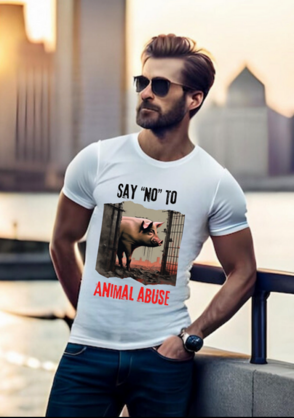 Say NO to animal abuse — Earthbased, view 2
