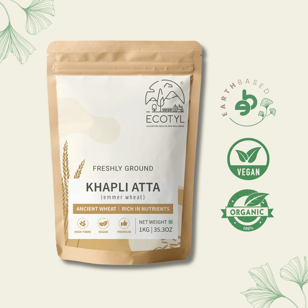 Khapli Atta (Emmer Wheat) | Ecotyl - EarthBased