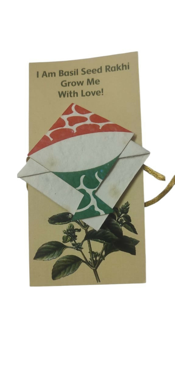 Seed Paper Plantable Rakhi (Assorted) - EarthBased
