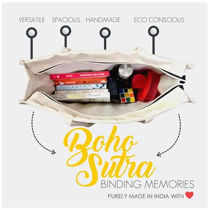 CRAFTINENCE Hand Bags for Women Bags for Women Boho Sutra Tulip tote handbags for women-handbags - EarthBased