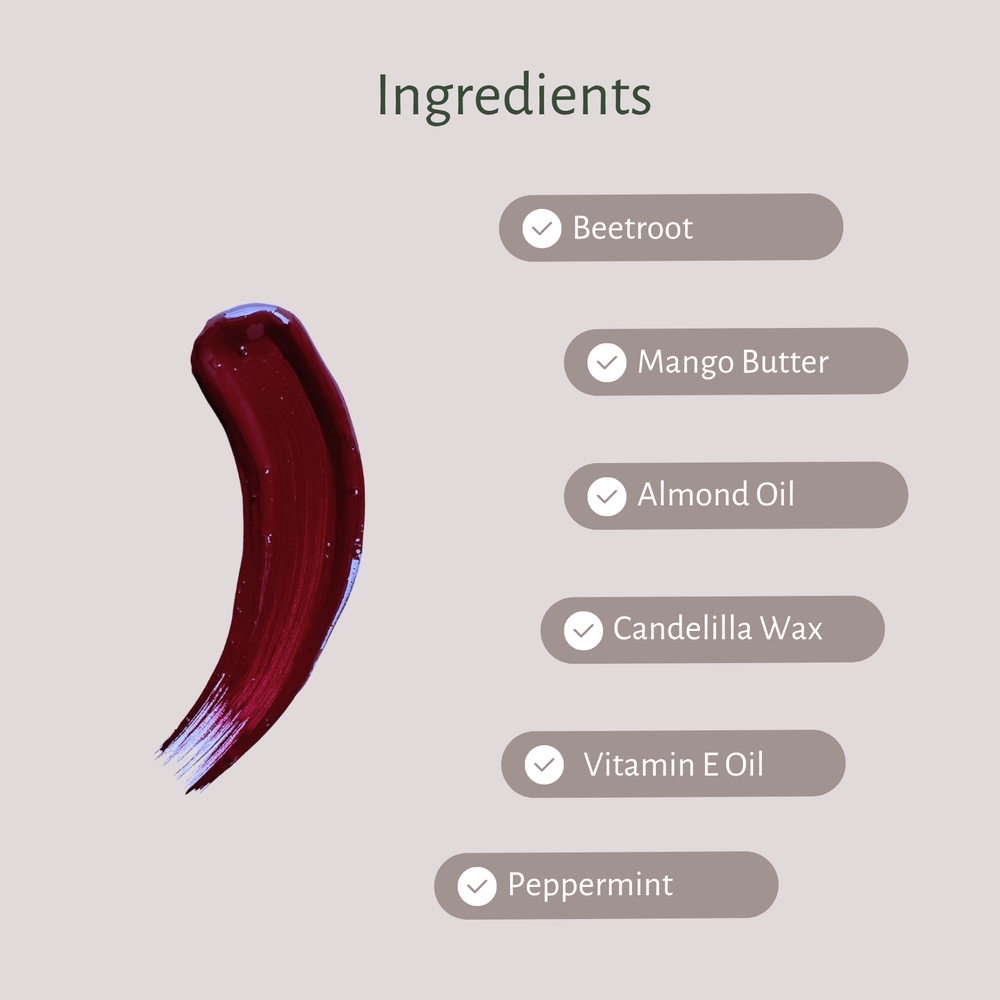 Beetroot | Dry, Chapped and Pigmented Lips (Pack of 2) - EarthBased