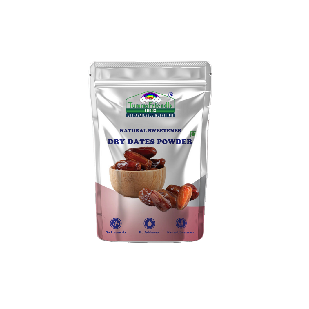 TummyFriendly Foods Dry Dates Powder from Premium Arabian Dates |Kharek Powder Cereal (200 g) - EarthBased