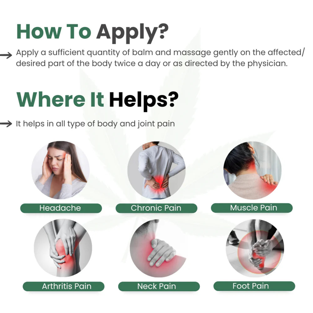 Cannarma™ ULTRA PREMIUM Pain Relief Balm - EarthBased