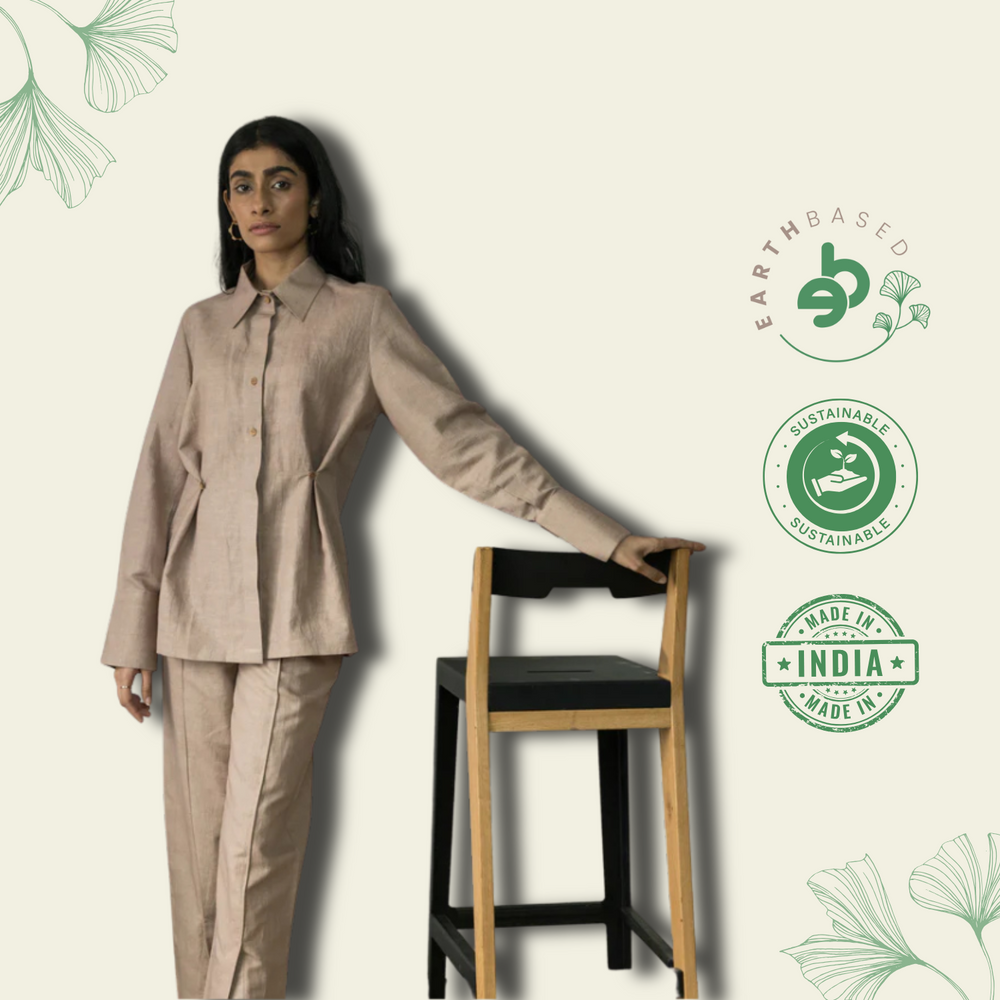 CINCHED WAIST SHIRT - EarthBased