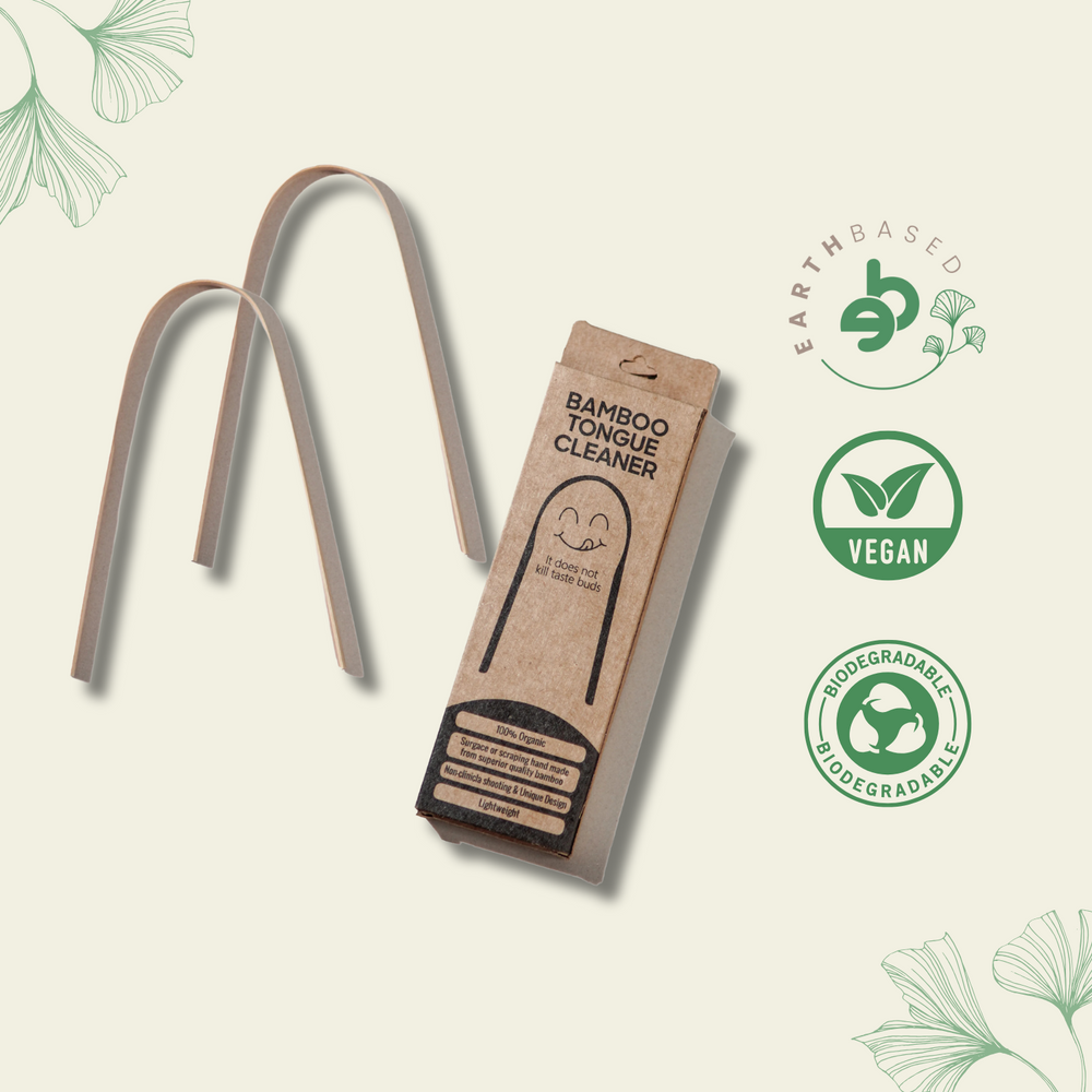 Ecotyl | Bamboo Tongue Cleaner - Set of 2 - EarthBased