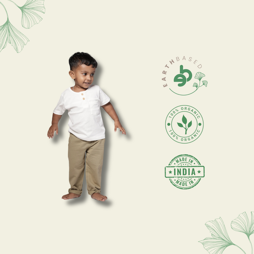 SNOW WHITE POCKET TSHIRT - EarthBased