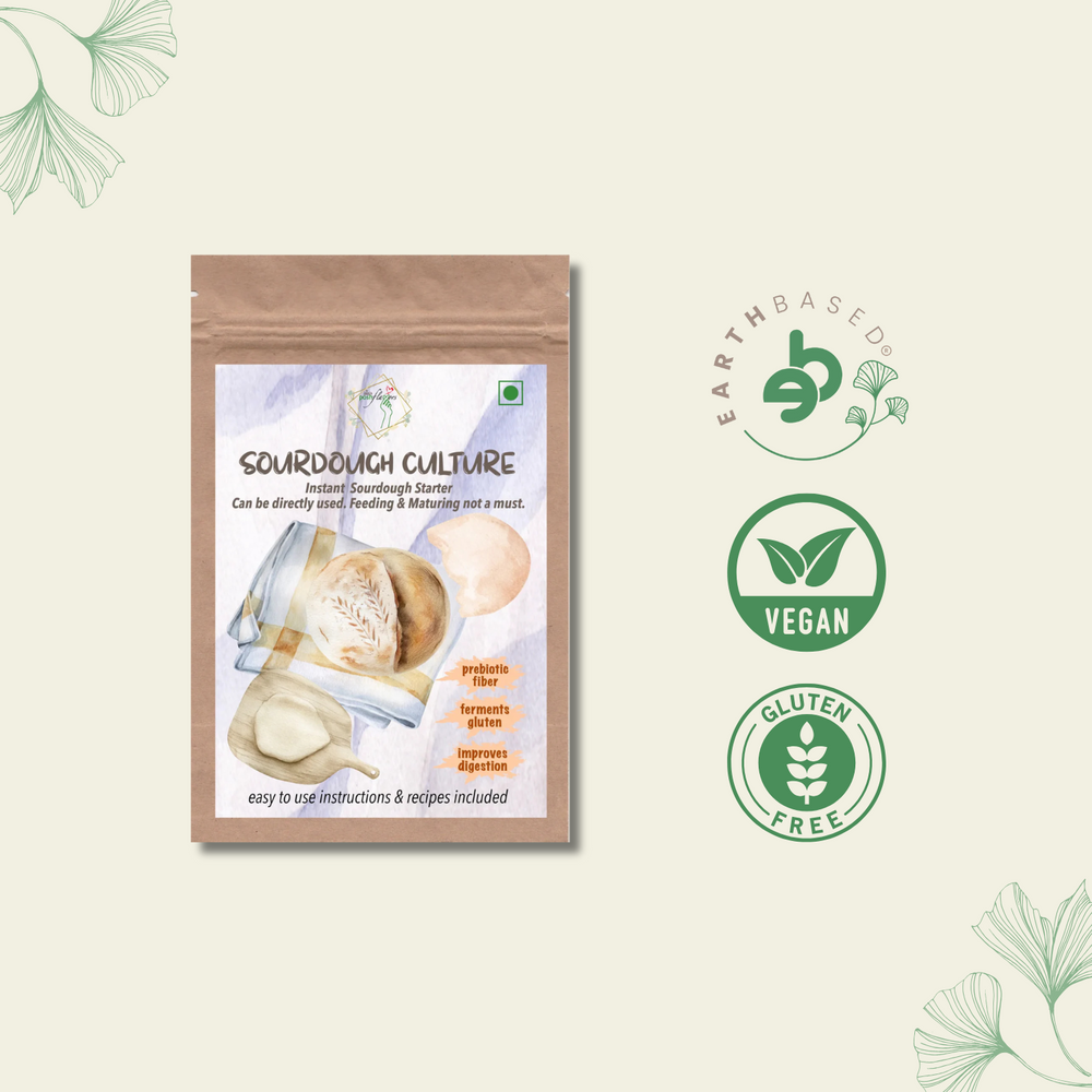 Sourdough Starter Culture | Active | Instant | Aromatic | All-Natural | Easy-to-Use Instructions Included | Posh Flavors - EarthBased